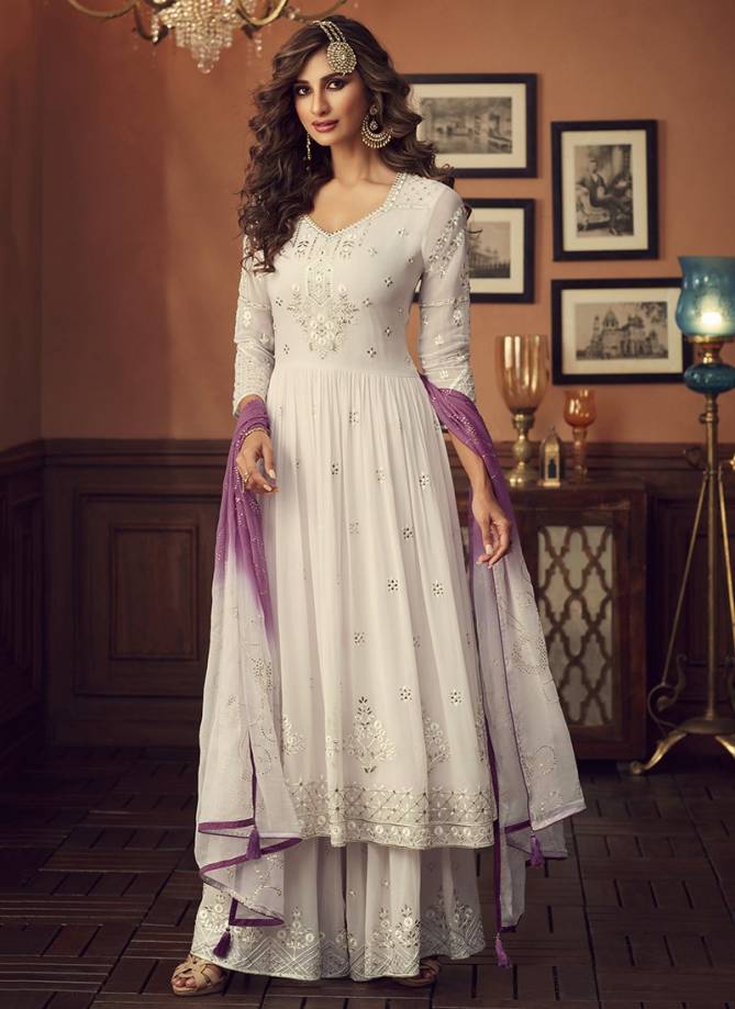 Zoya Latest Fancy Designer Stylish Wedding Wear Fox Georgette With Embroidery Work salwar Suit Collection